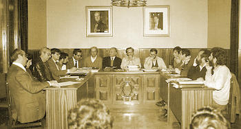 Ple municipal 1979-1983. Autor: Xavi Salbanyà