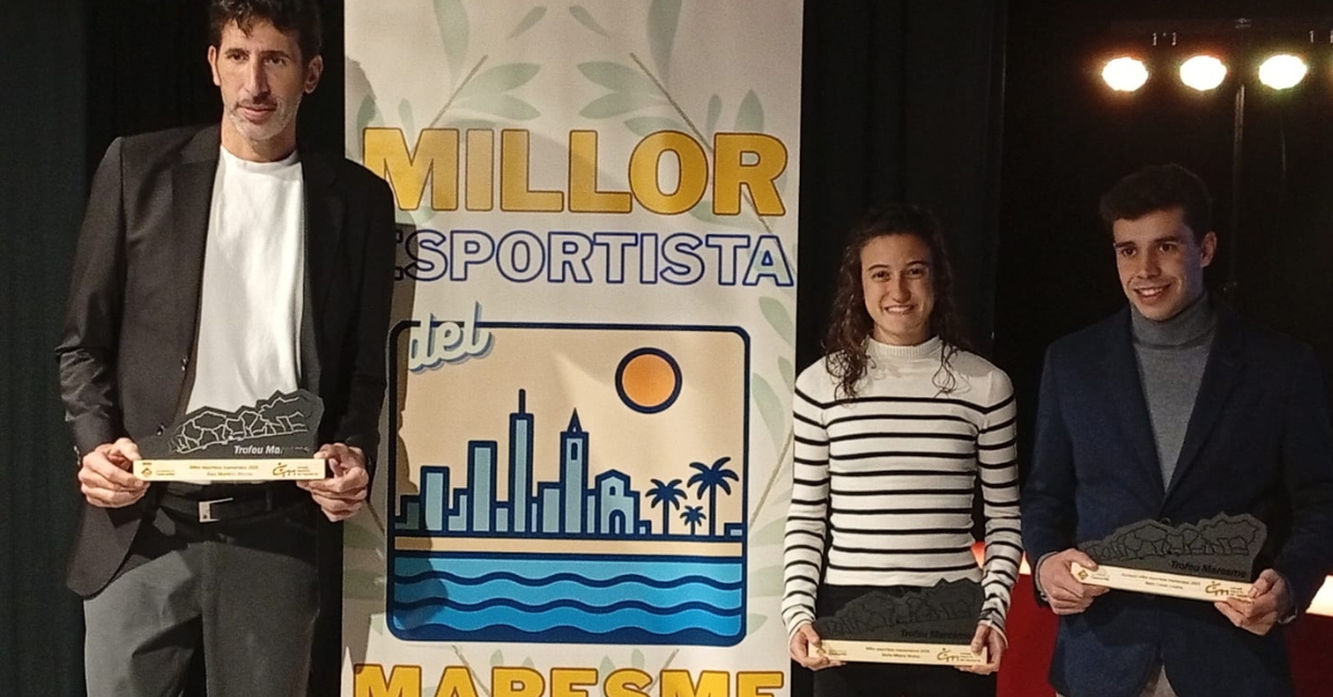 arenys triomfa als premis comarcals de l'esport 2025