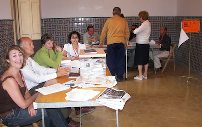 La jornada electoral del 27-M