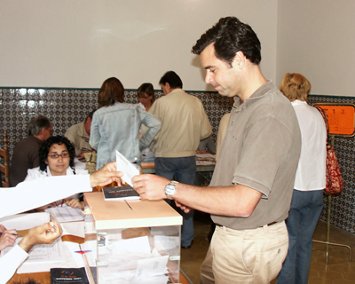 La jornada electoral del 27-M