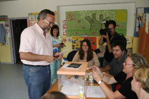 La jornada electoral del 27-M