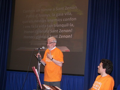 Taller d'aprenentatge de l'himne a Sant Zenon