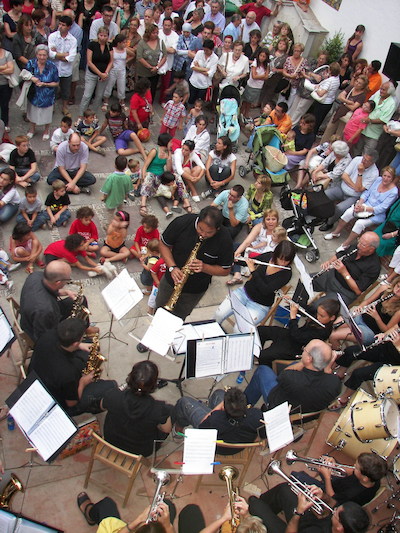 Concert de banda de l'Escola de M�scia d'Arenys de Mar