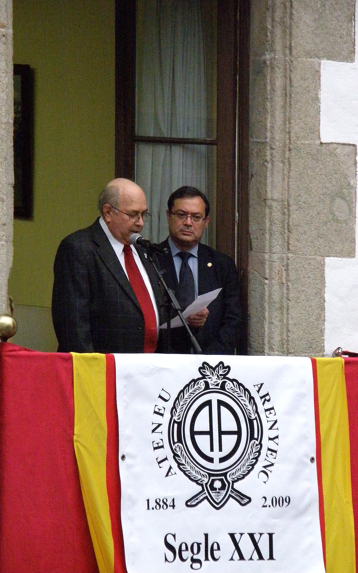 El preg� a c�rrec de l'Ateneu Arenyenc