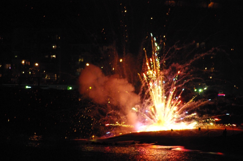Els focs d'artifici, el dia de sant Zenon