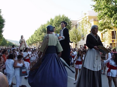 Cercavila de gegants i nans
