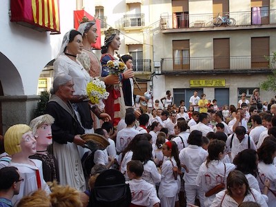 Cercavila de gegants i nans