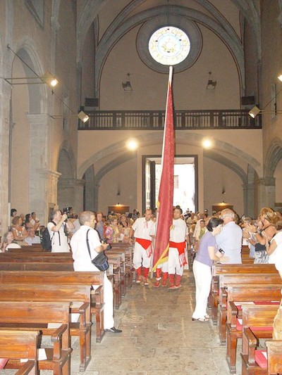 Ofici en honor a Sant Roc i renovaci� del vot de vila