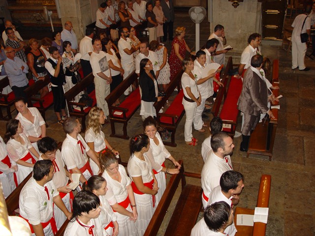 Ofici en honor a Sant Roc i renovaci� del vot de vila