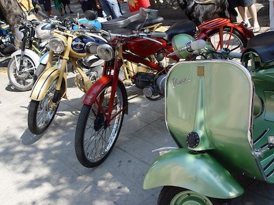 Trobada de cotxes i motos d'�poca