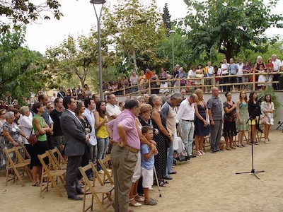 Inauguraci� del Parc F�lix Cucurull