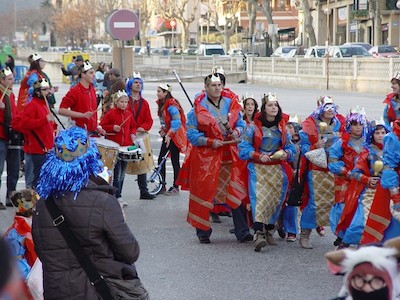 Rua de Carnaval de dissabte