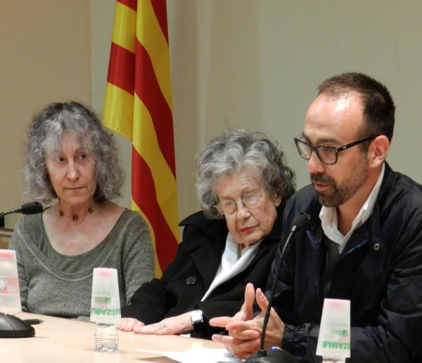 Teresa Bertran, Elvira Elies i Joan Miquel Llodr�