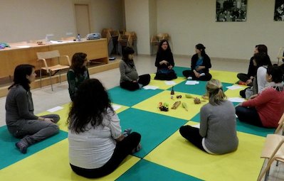 Taller de m�sica per a embarassades