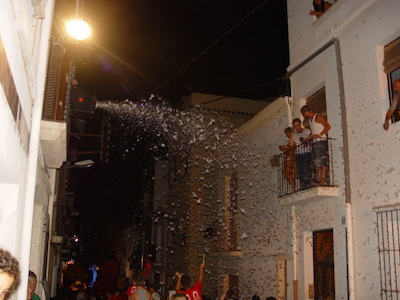 Cercavila nocturna de gegants