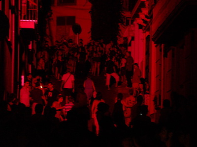 Cercavila nocturna de gegants