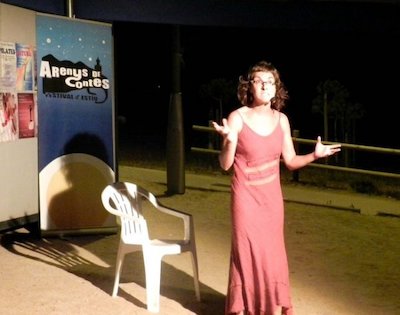 Arenys de contes amb M�nica Torra