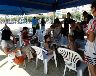 Taller i volada d'estels en record de Quico Bertran