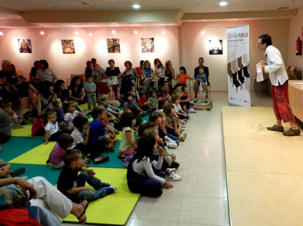 Hora del conte amb Joan Bosch
