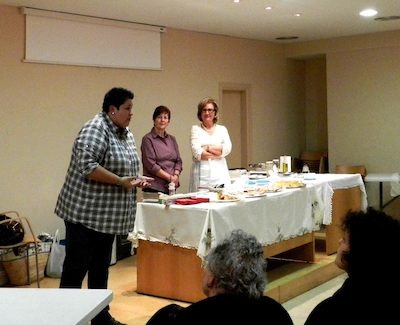 Demostraci� de Cuina de Nadal amb Rosario Montoza i Soraya Real (21.12.2012)