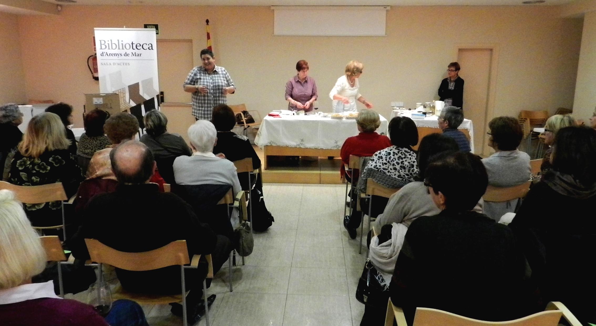 Demostraci� de Cuina de Nadal amb Rosario Montoza i Soraya Real (21.12.2012)