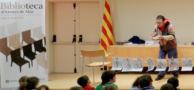 Hora del conte amb Joan Bosch (17.01.2013)