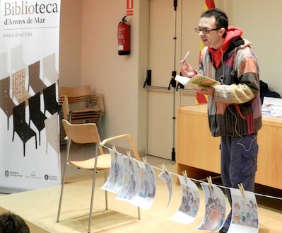 Hora del conte amb Joan Bosch (17.01.2013)