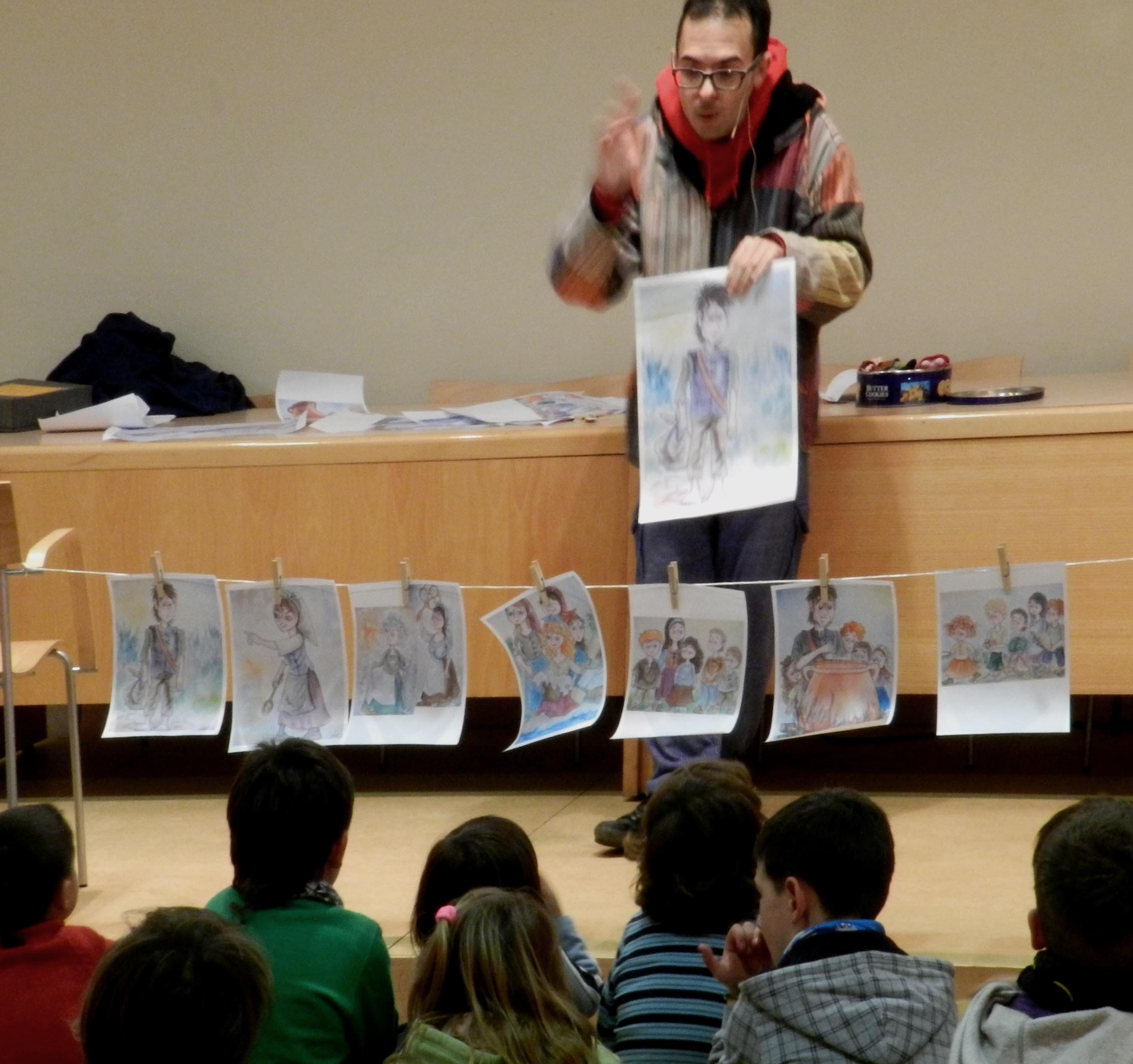 Hora del conte amb Joan Bosch (17.01.2013)