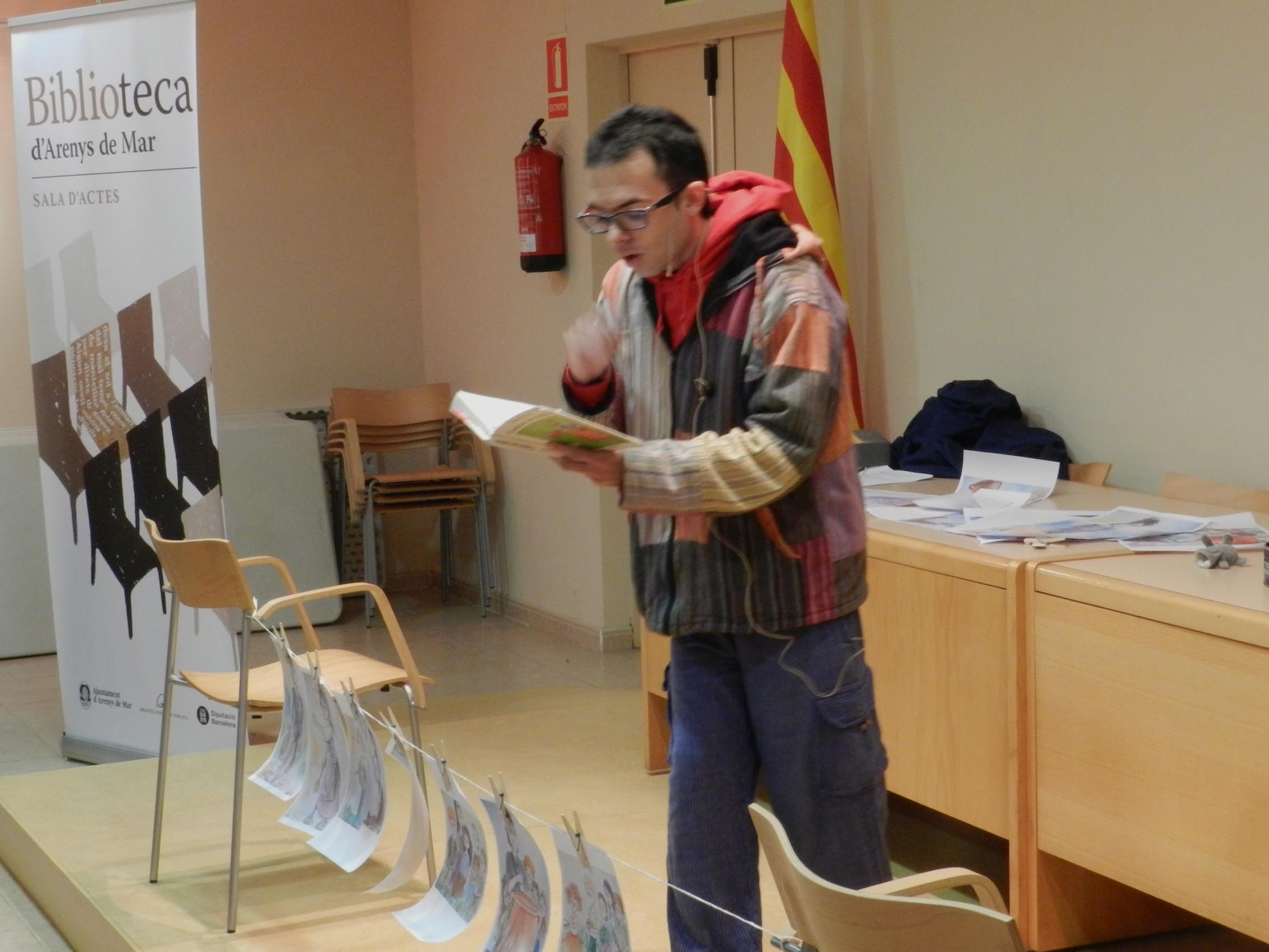 Hora del conte amb Joan Bosch (17.01.2013)