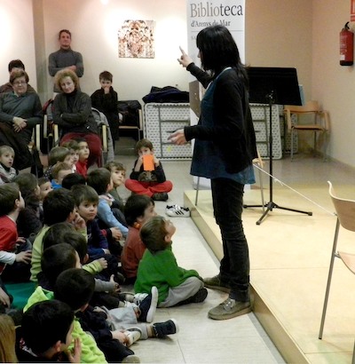 Hora del conte amb Remy Rondeau (24.01.2013)
