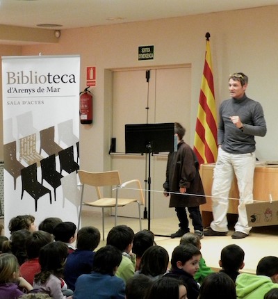 Hora del conte amb Remy Rondeau (24.01.2013)