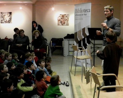 Hora del conte amb Remy Rondeau (24.01.2013)