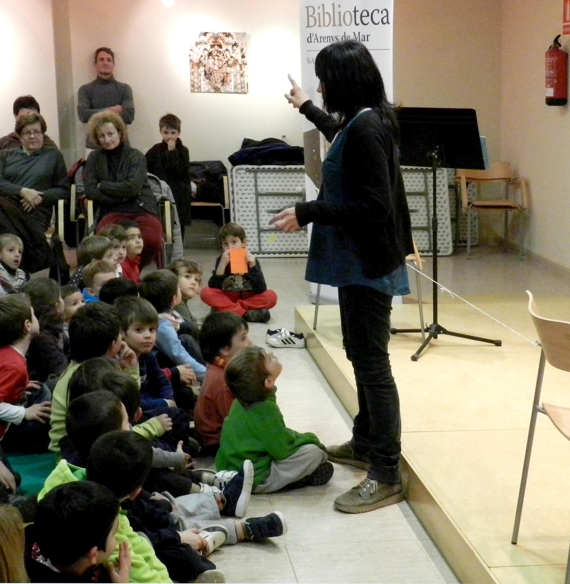 Hora del conte amb Remy Rondeau (24.01.2013)