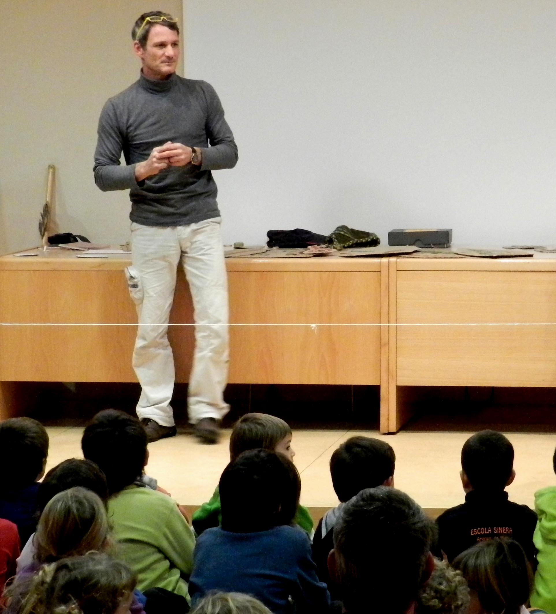 Hora del conte amb Remy Rondeau (24.01.2013)