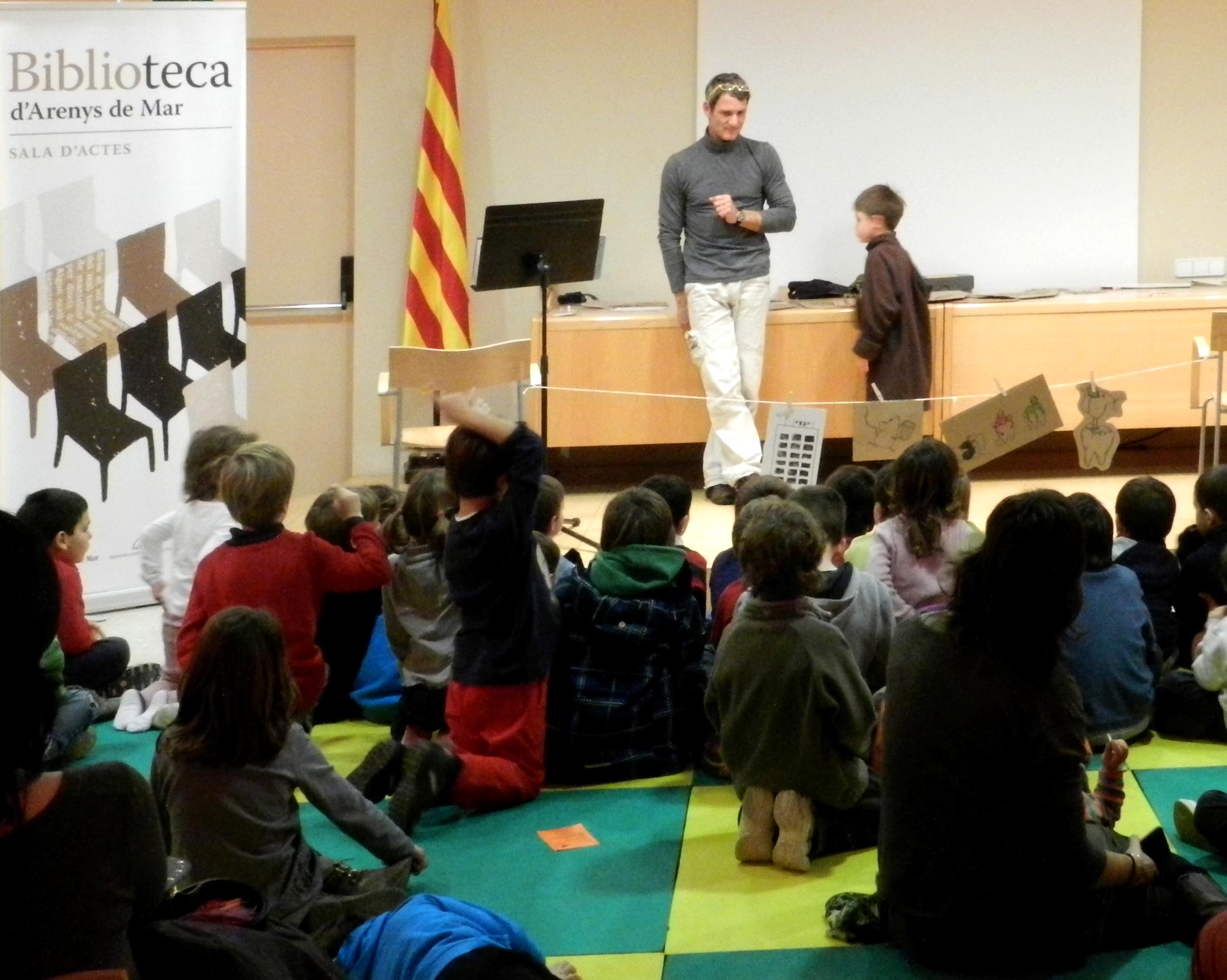 Hora del conte amb Remy Rondeau (24.01.2013)