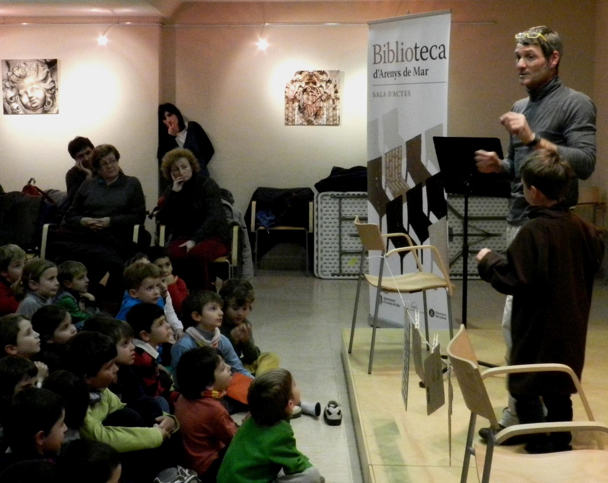 Hora del conte amb Remy Rondeau (24.01.2013)