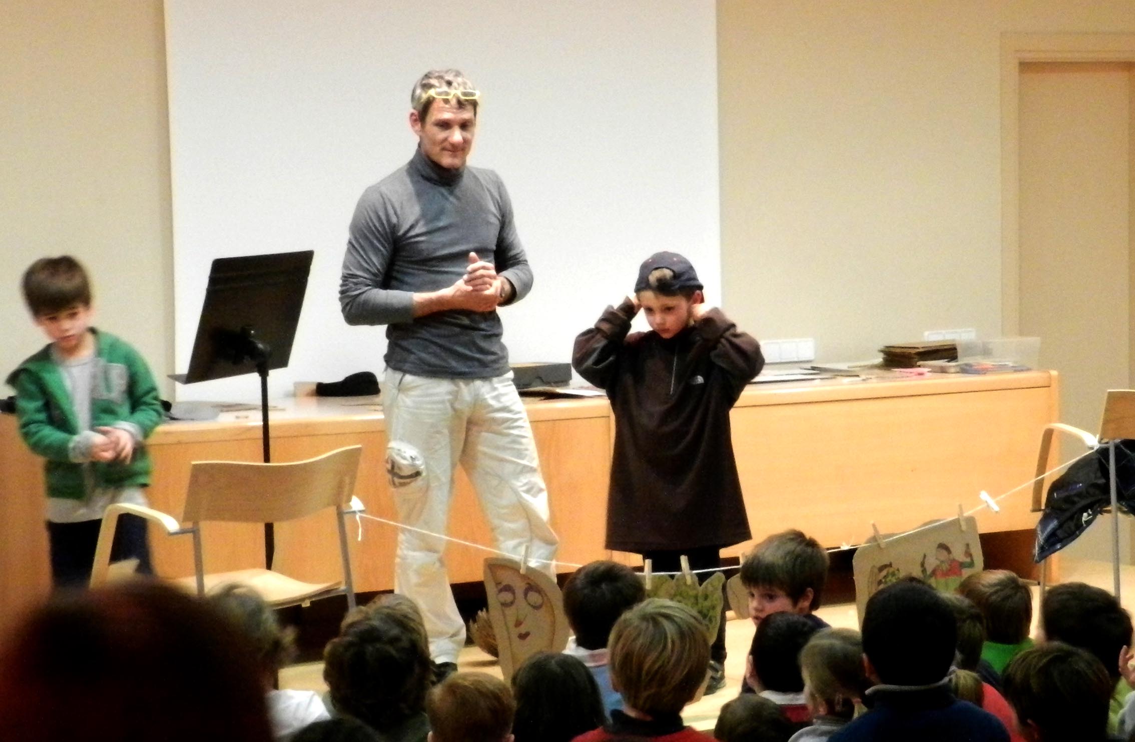 Hora del conte amb Remy Rondeau (24.01.2013)