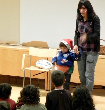 Hora del conte amb Anna Dan�s (31.01.2013)