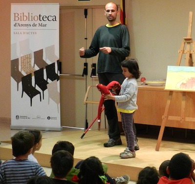 Hora del conte amb Xavi Comas (18.04.2013)
