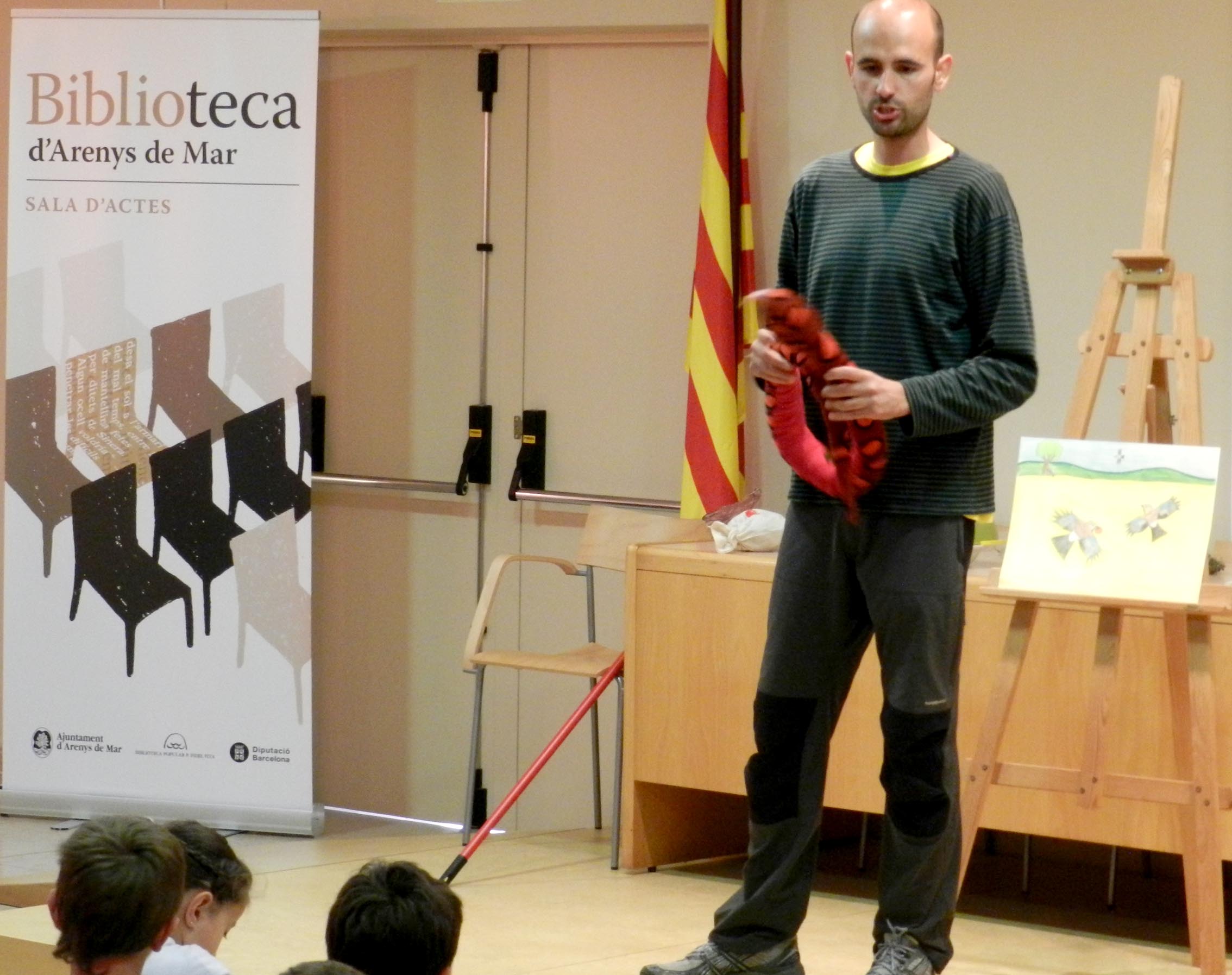 Hora del conte amb Xavi Comas (18.04.2013)
