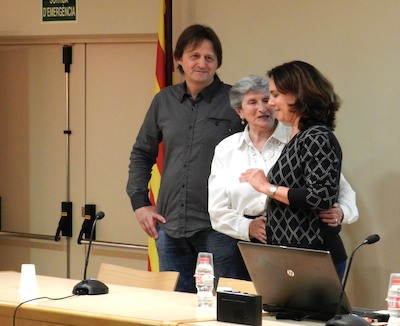 Confer�ncia i donaci� de diners a l'Hospital de Sant Joan de D�u (19.04.2013)