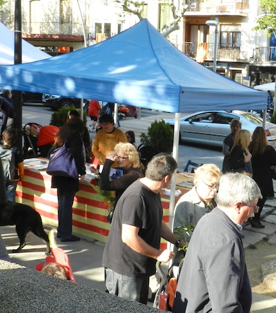 La Biblioteca surt al carrer per Sant Jordi (23.04.2013)