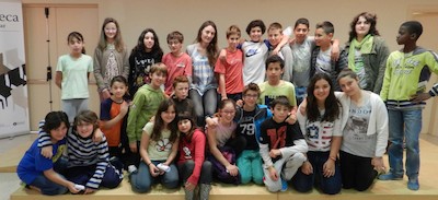 Trobada amb l'escriptora Laia Longan (17.05.2013) - Escola Sinera