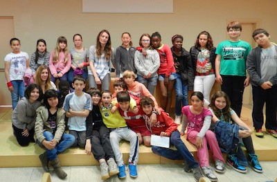 Trobada amb l'escriptora Laia Longan (17.05.2013) - Escola Joan Maragall