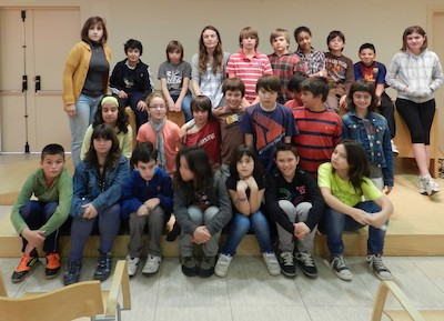 Trobada amb l'escriptora Laia Longan (17.05.2013) - Escola Joan Maragall