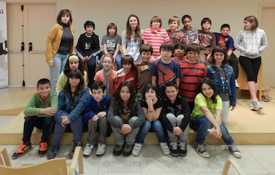 Trobada amb l'escriptora Laia Longan (17.05.2013) - Escola Joan Maragall