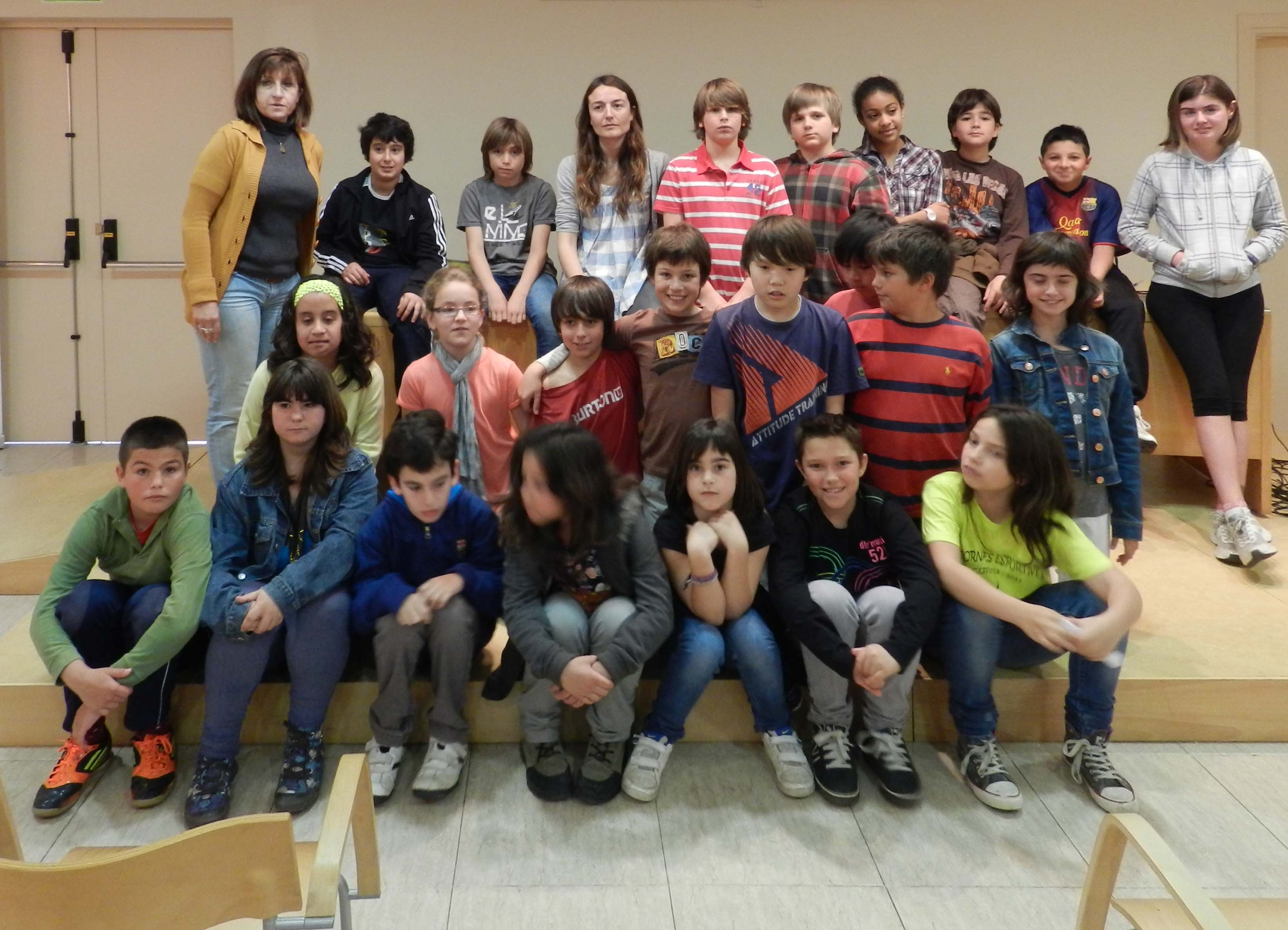 Trobada amb l'escriptora Laia Longan (17.05.2013) - Escola Joan Maragall
