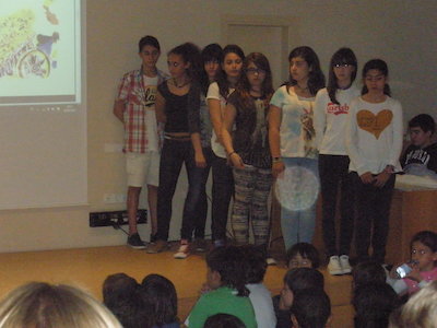 Hora del conte amb els Alumnes de l'Escola Freta de Matar� (23.05.2013)