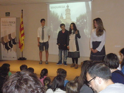 Hora del conte amb els Alumnes de l'Escola Freta de Matar� (23.05.2013)
