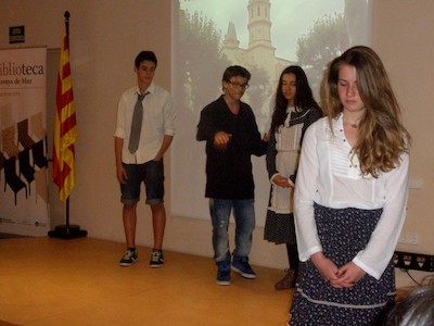 Hora del conte amb els Alumnes de l'Escola Freta de Matar� (23.05.2013)